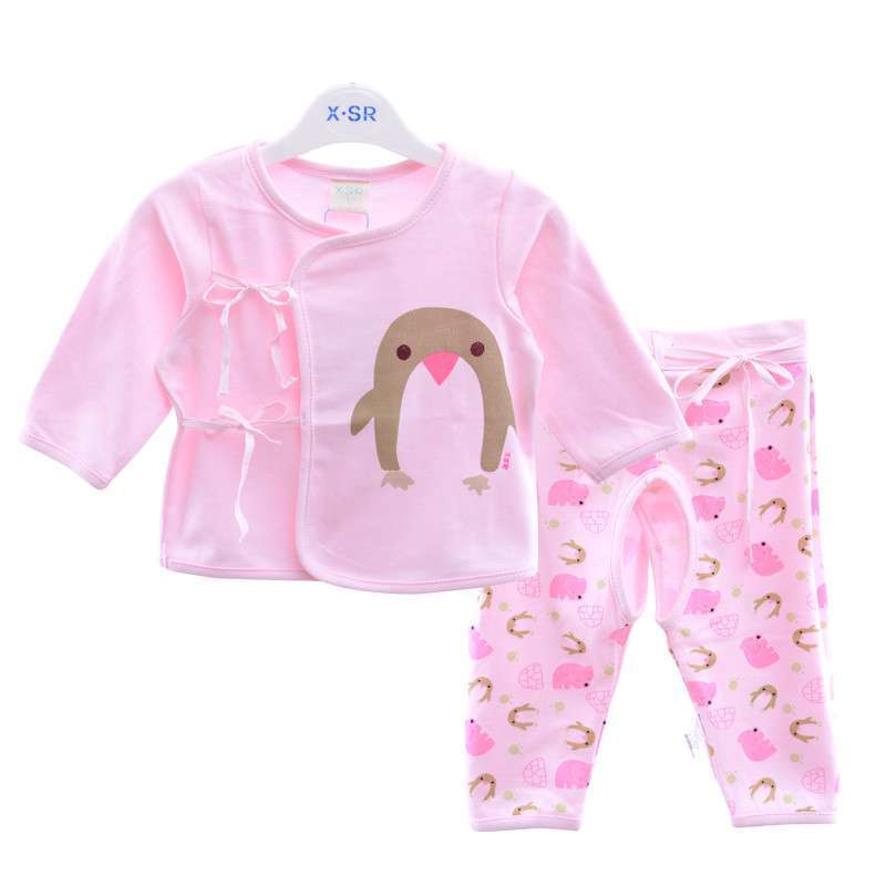 【XSR】茜诗尔XSR童装 新生儿衣服纯棉内衣套装男女宝宝和尚服 11455601 粉红色 59cm【报价、价格、评测、参数】_【XSR】婴幼儿内衣裤-苏宁易购