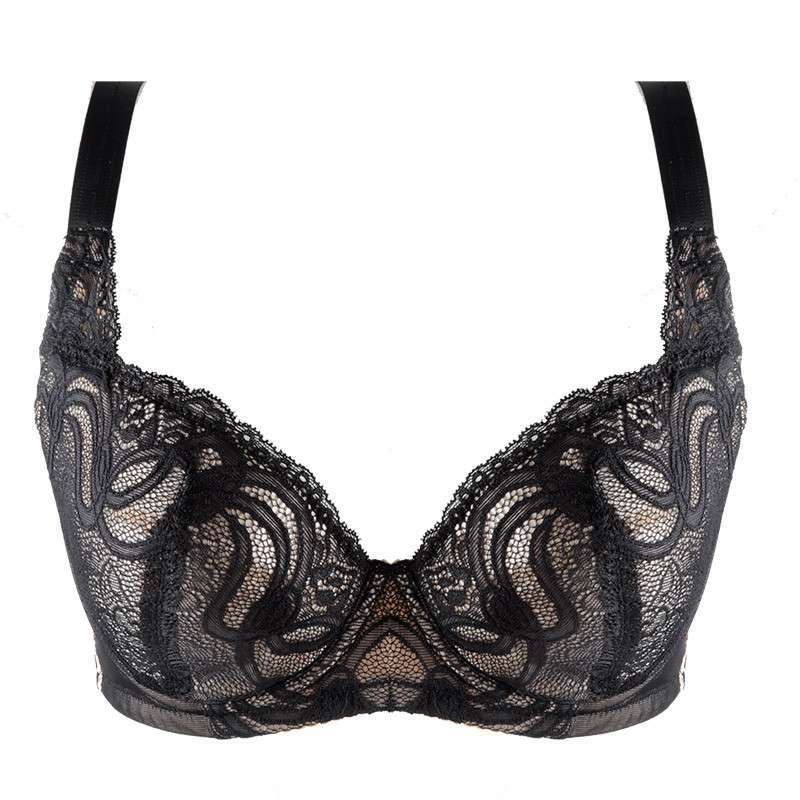 清仓款 韩姿娜 <em>3/4</em>蕾丝聚拢上托 软绵<em>文胸罩杯</em>