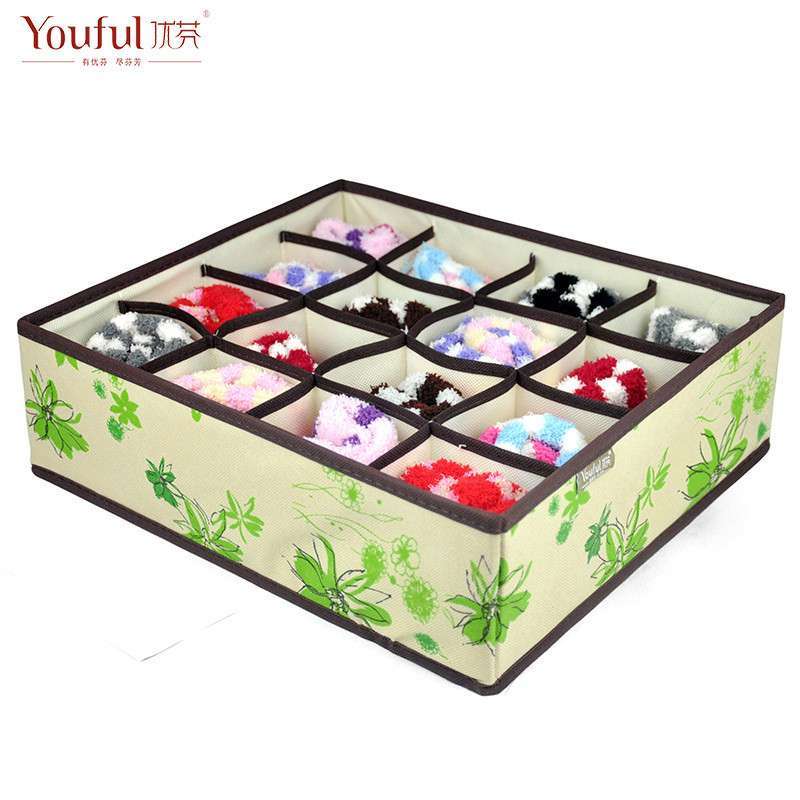 优芬绿色环保 <em>无甲醛</em>精品<em>文胸</em>内衣收纳盒 5格