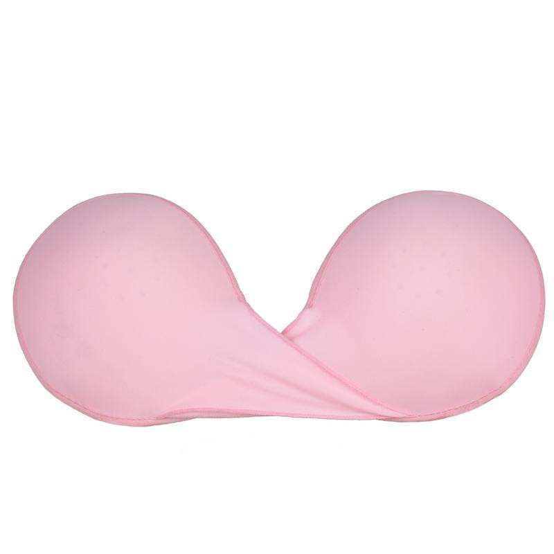 北极绒 深V隐形<em>文胸</em> 聚拢内衣<em>胸罩</em>贴 婚纱透气