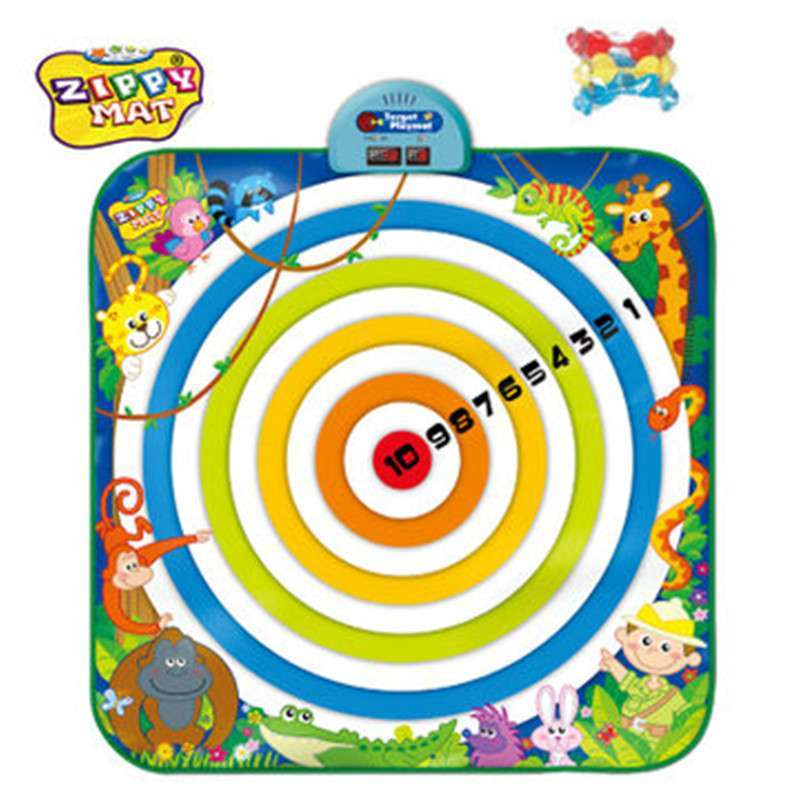 zippymat儿童幼儿益智锻炼电子靶亲子射飞镖盘