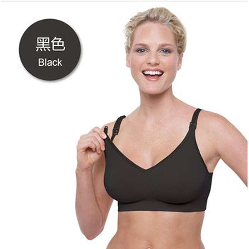 进口加拿大Bravado<em>丝雅</em>孕妇哺乳内衣<em>文胸</em> 黑色