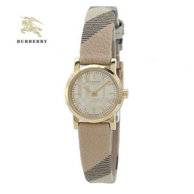 <em>BURBERRY</em> <em>巴宝莉女表</em> 英伦风情经典压纹皮带