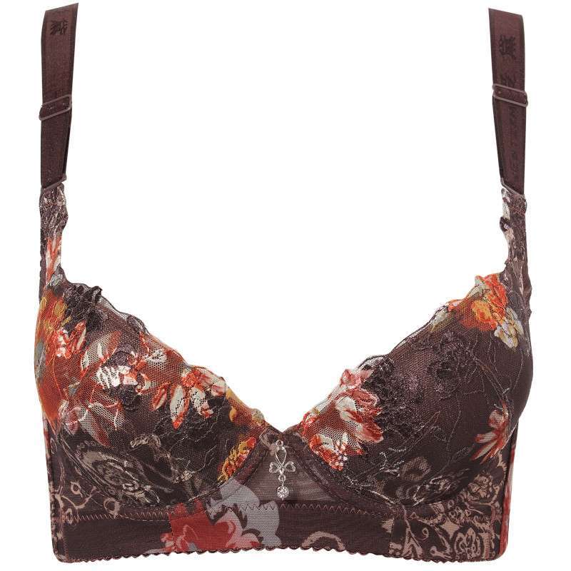 2014新款春爱黛正品内衣女士<em>文胸</em>中厚<em>小胸</em>聚