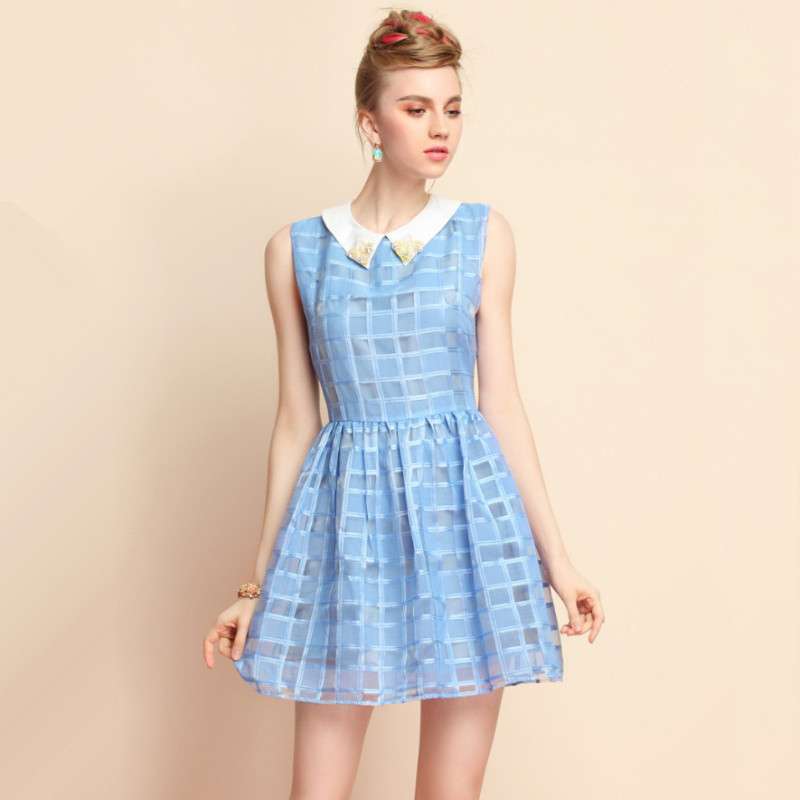 【嘉沫女装】嘉沫 欧洲风夏装新款连衣裙大牌