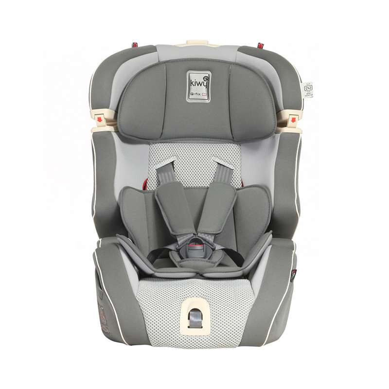 意大利KIWY原装进口儿童汽车安全座椅 无敌浩克SLF123 五点式/ISOFIX接口 9个月-12岁 沉稳灰
