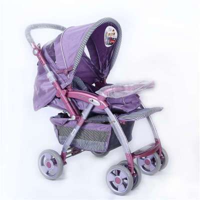 黄金宝贝多功能婴儿车 儿童推车T118紫色