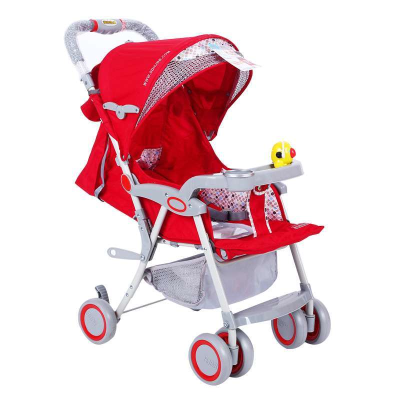 黄金宝贝轻便婴儿车 儿童推车401红色【报价、价格、评测、参数】_手推车_苏宁易购