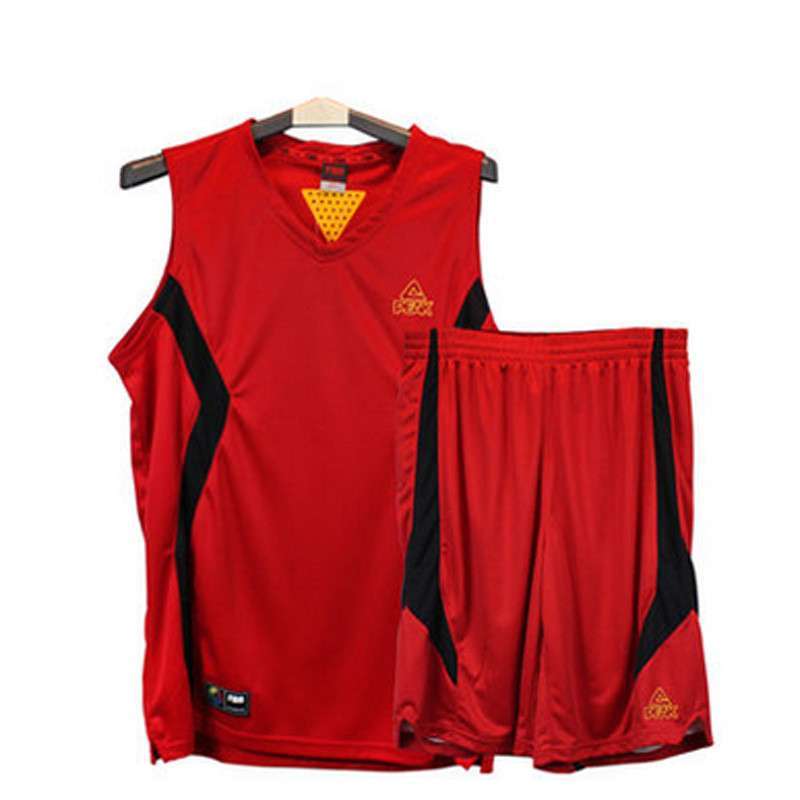 匹克篮球服套装 男篮球服 比赛团购球衣F7321