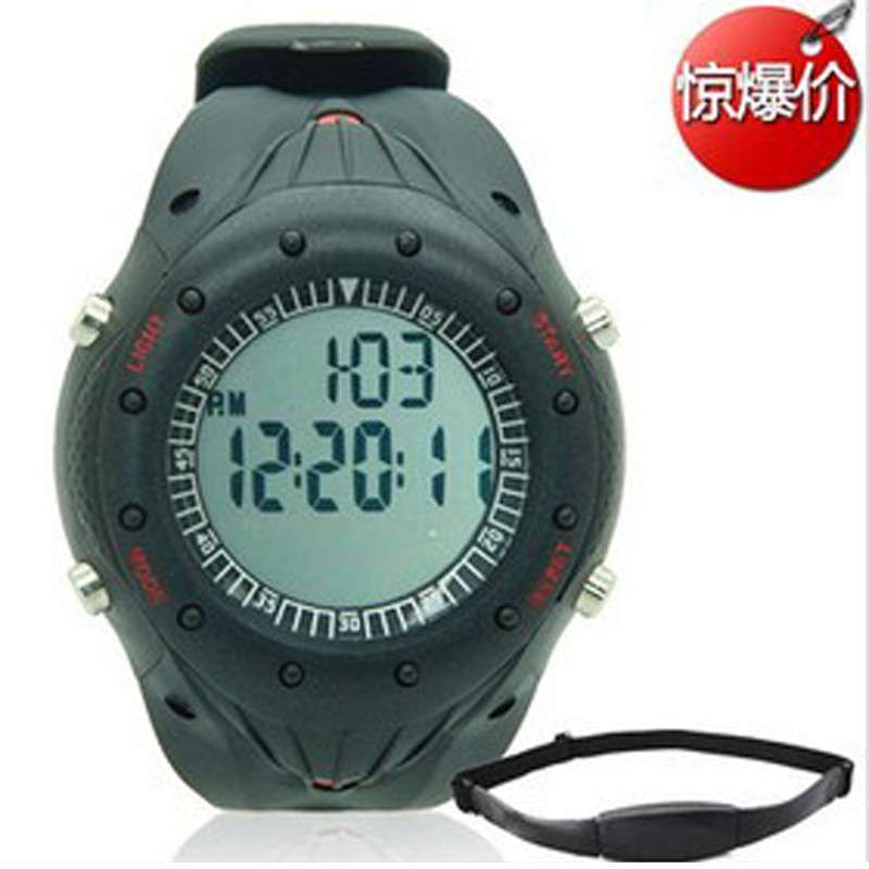 捷普时尚运动 测卡路里高精度无线心率表防水