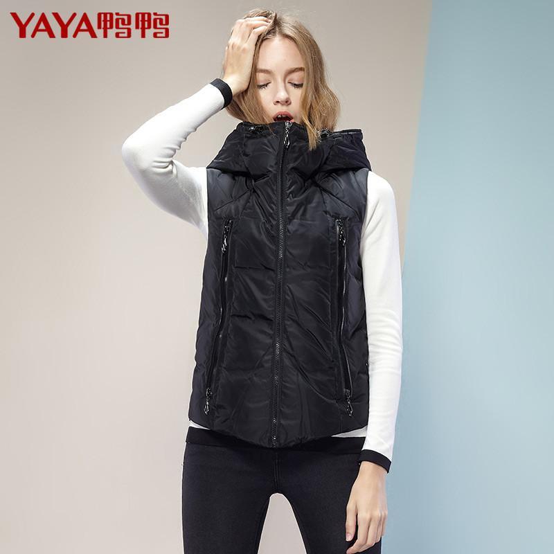 <em>鸭鸭</em> 春秋<em>羽绒马甲</em>正品<em>女款马夹</em>外套背心坎肩