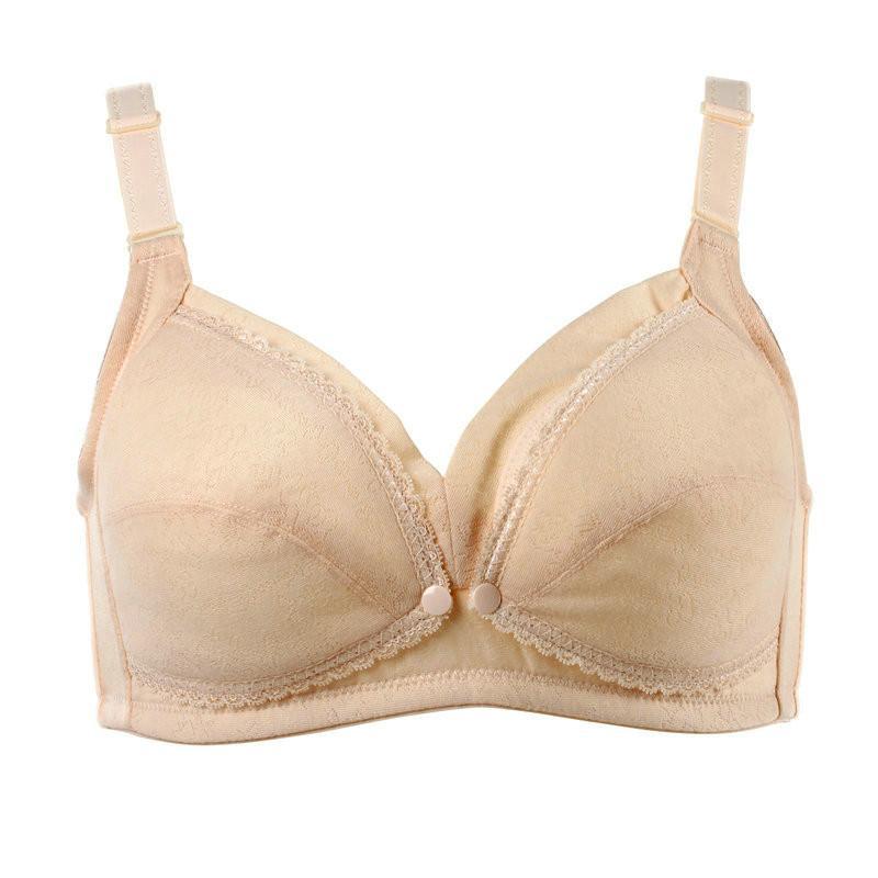 cha 新款性感提花聚拢调整胸前按扣耳仔<em>解扣</em>哺