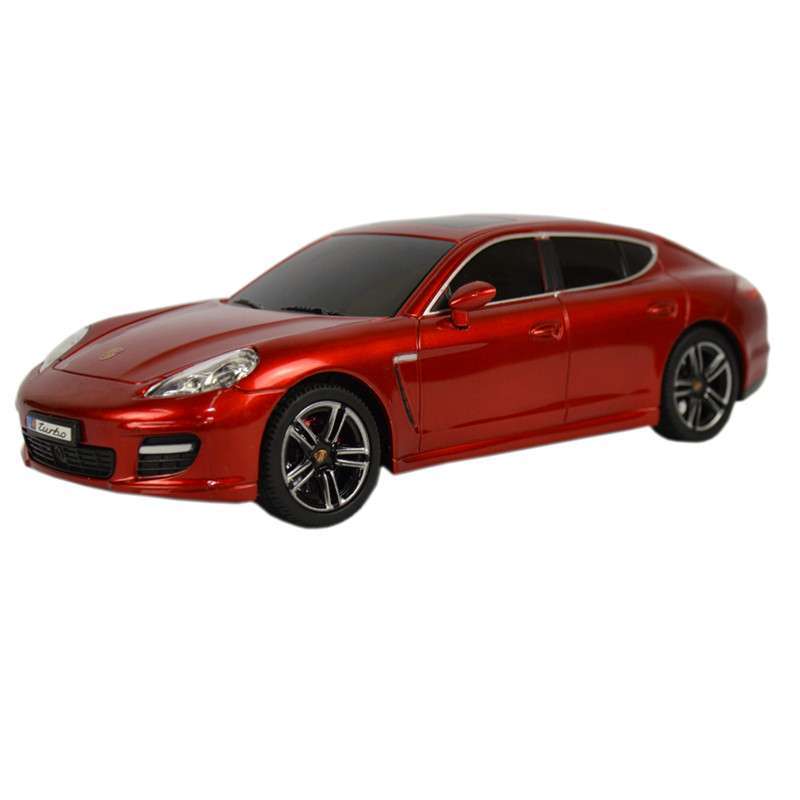 遥控车 1:24 保时捷 panamera 红色 单只装