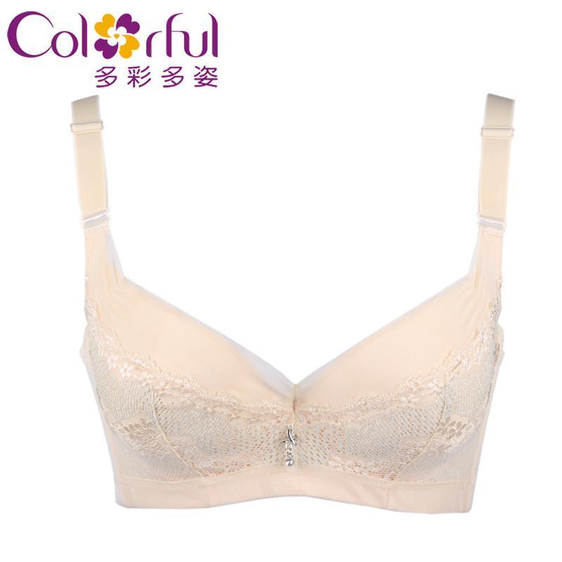 多彩多姿 新款性感<em>女士</em>大<em>胸罩</em> 蕾丝收副乳聚拢