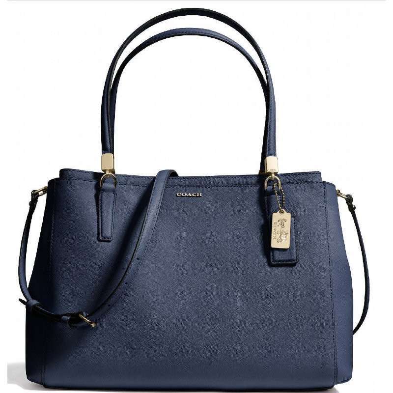 <em>Coach</em> <em>蔻驰</em> <em>女士</em>简约大号<em>手提包</em> 29422 蓝色【
