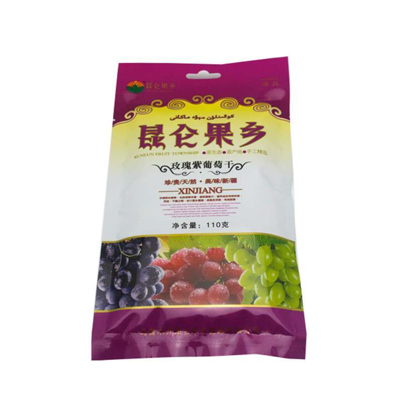 昆仑果乡 新疆 玫瑰紫葡萄干 葡萄干(袋装110g