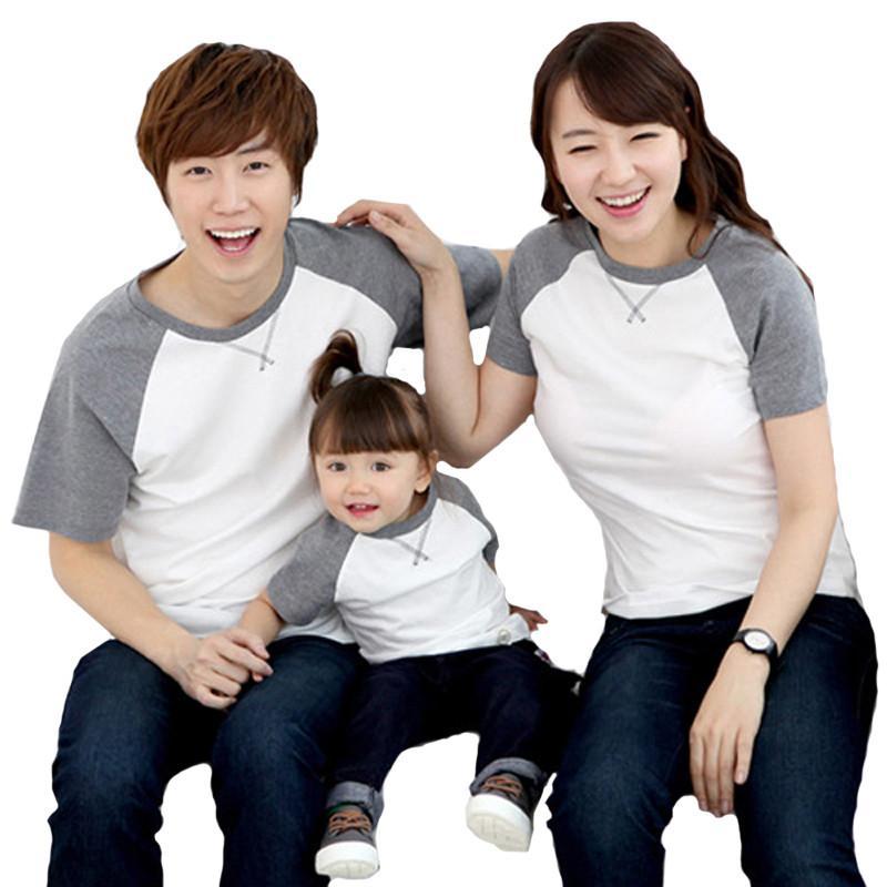 2014夏装新款亲子装一家三口夏母子<em>母女</em>家庭