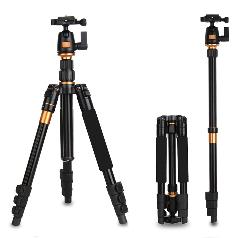 轻装时代Q555 专业单反相机三脚架 摄影便携三
