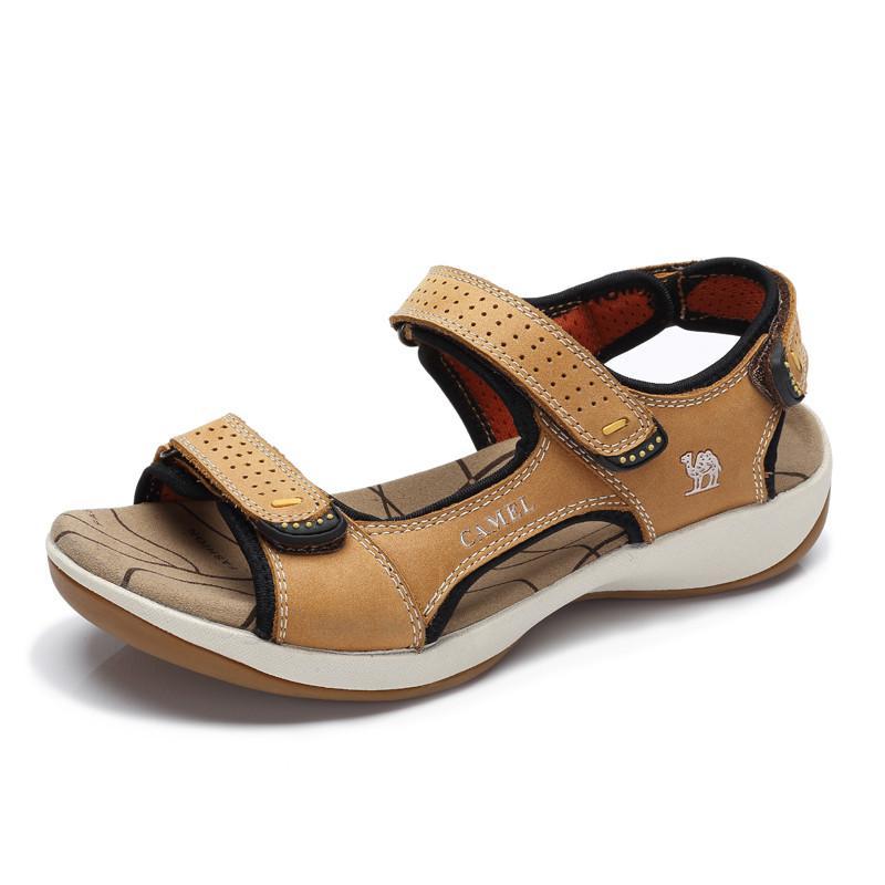 Camel 骆驼<em>休闲女凉鞋</em> 2014新款 休闲透气 磨