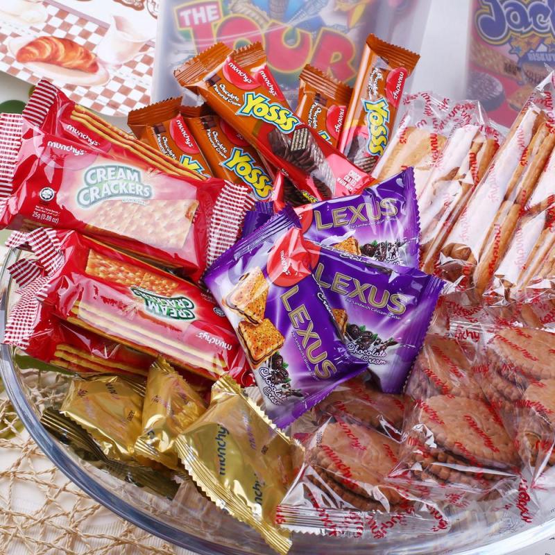 马奇新新乐多什锦饼干700g 休闲零食 种类多多