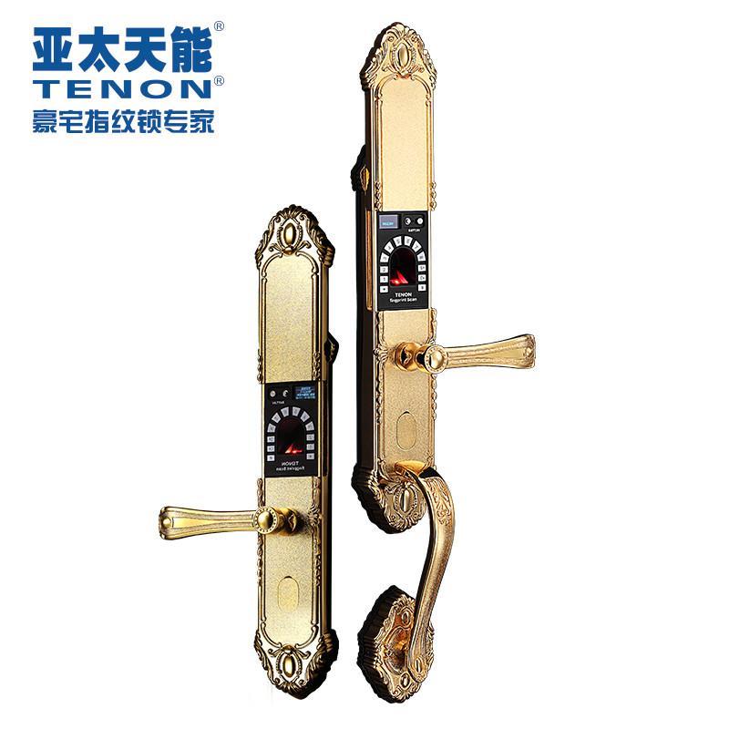 亚太天能TENON 智能锁装饰指纹锁 别墅真假锁