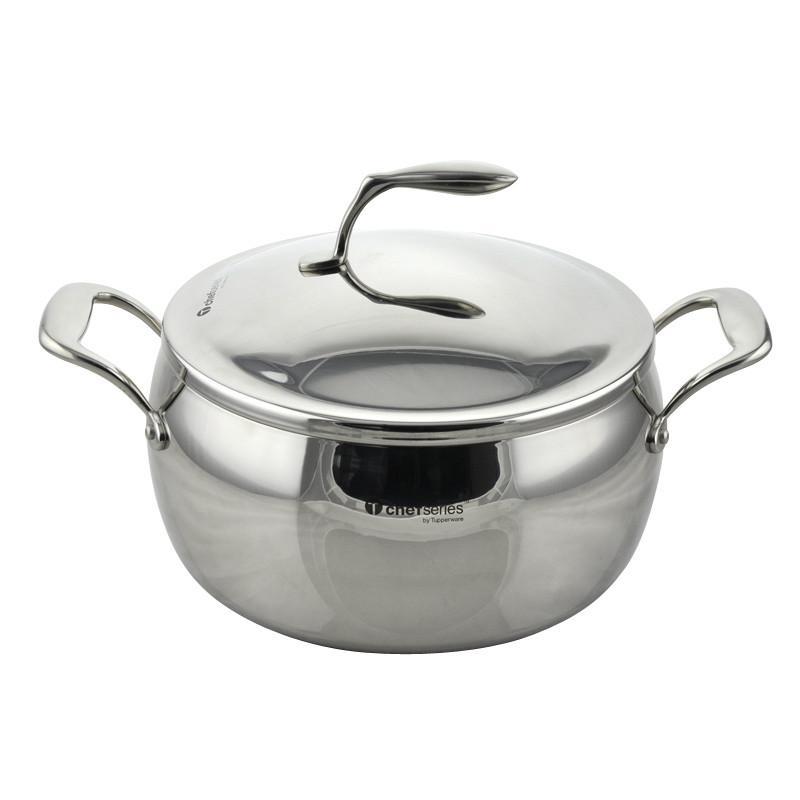 特百惠Tupperware5.7L至尊精钢多用锅【报价、价格、评测、参数】_烹饪锅具_苏宁易购