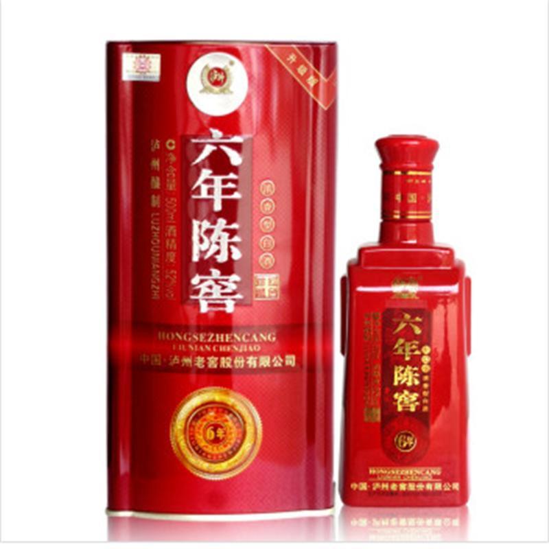 【龙腾久业】泸州老窖六年陈窖 38度 500ml【