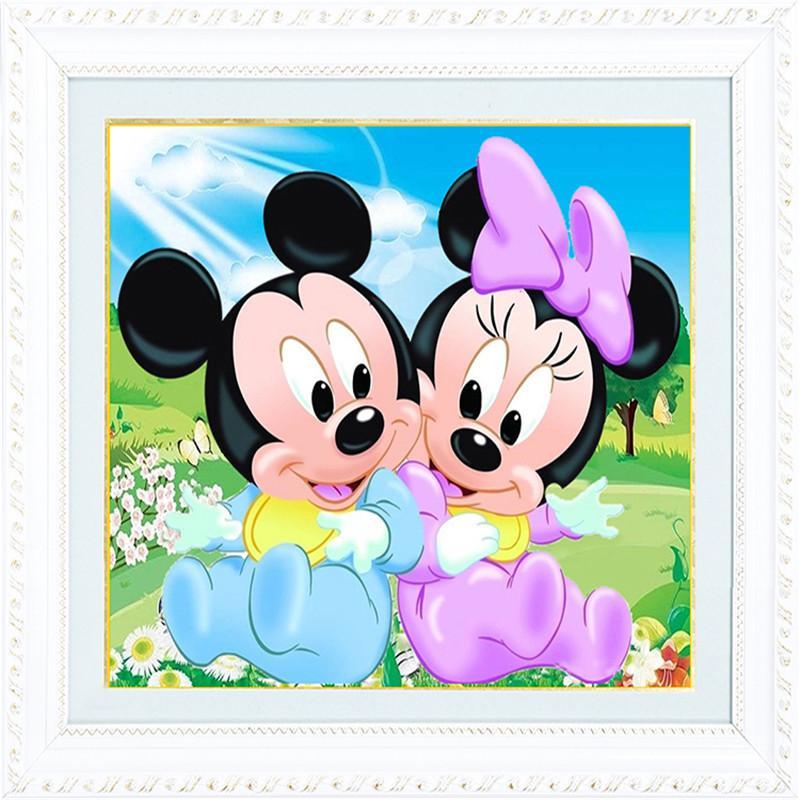 淘淘佰度(ttbd) 钻石画卡通系列 两只米老鼠 易购价 &nbsp;-&nbsp