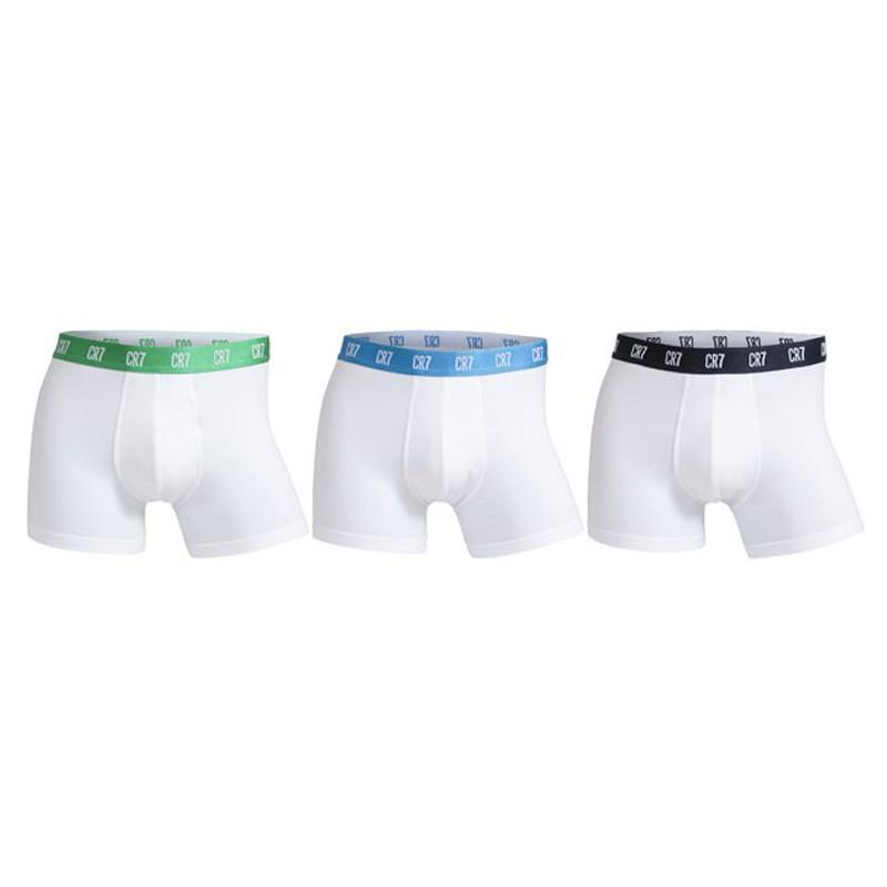 C罗<em>内裤</em> <em>CR7</em> Underwear 基本款平角裤(三件装