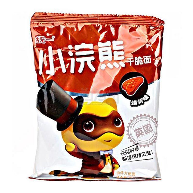 零食特产 统一 小浣熊干脆面 烤肉味 46g 易购价  -  商品