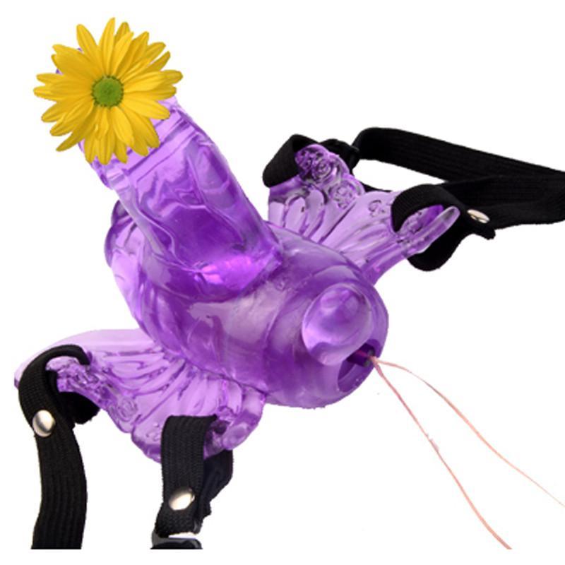 遥控蝴蝶穿戴震动棒女性成人用品 女性用品 女