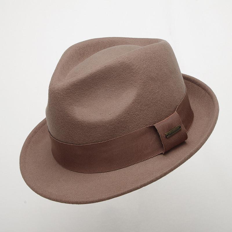 【诗丹凯萨帽子】诗丹凯萨 爵士帽礼帽秋冬天羊毛帽 通用型帽子男士毡帽英伦牛仔帽 泥土色L【报价、价格、评测、参数】_【诗丹凯萨帽子】帽子-苏宁易购