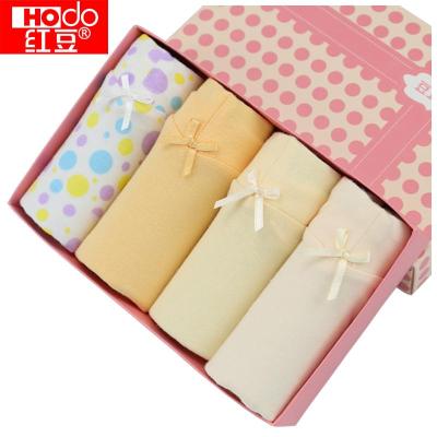 Hodo <em>红豆 女士内裤</em> 女<em>纯棉</em>印花星期裤性感可