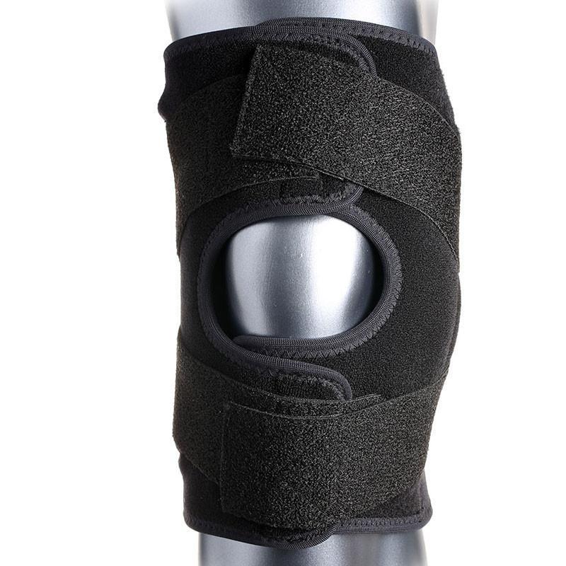 迈克达威McDavid加强型绑带护膝4195 黑色 S