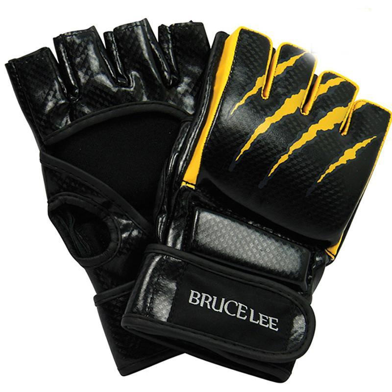 李小龙BRUCE LEE拳击手套 训练散打手套 沙