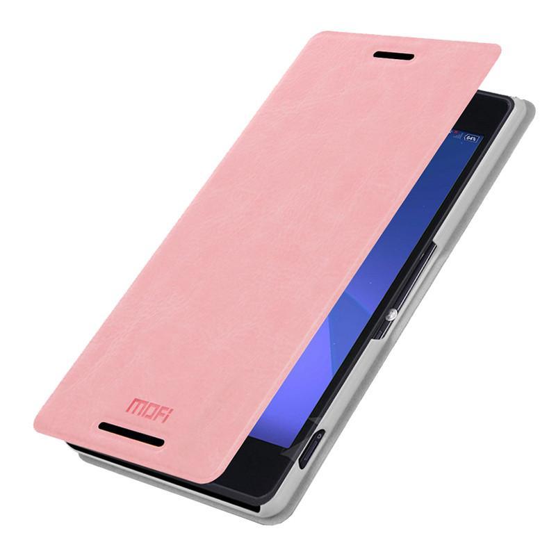 莫凡 新睿 索尼 Z3手机套商务皮套SONY Z3防摔