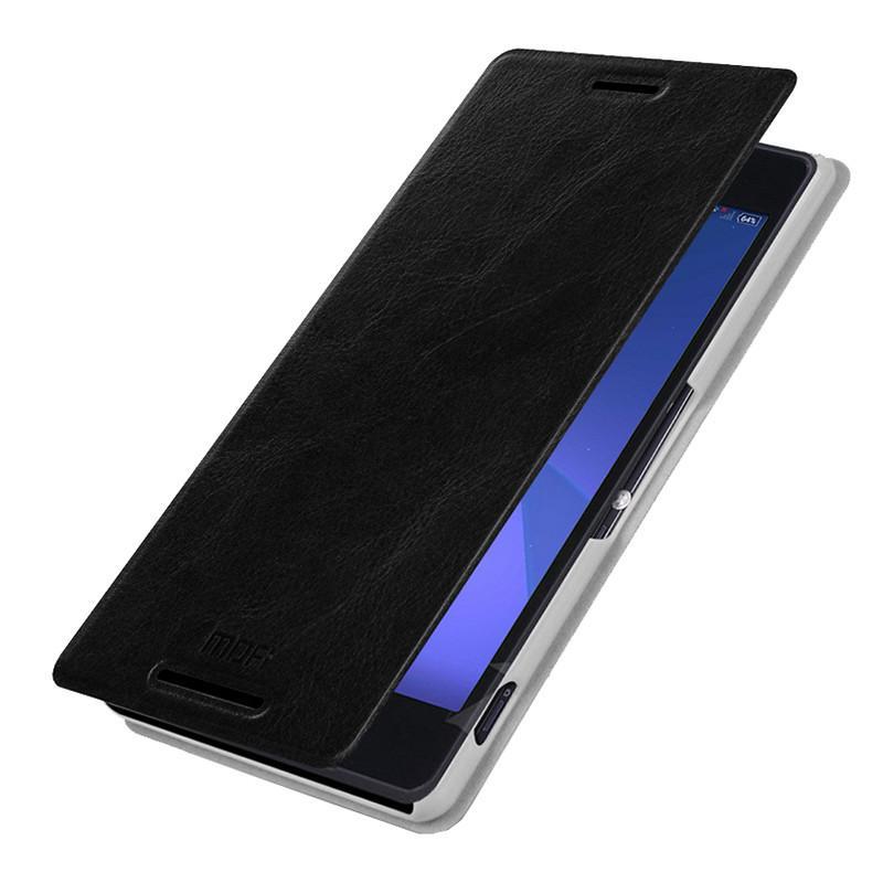 莫凡 新睿 索尼 Z3手机套商务皮套SONY Z3防摔