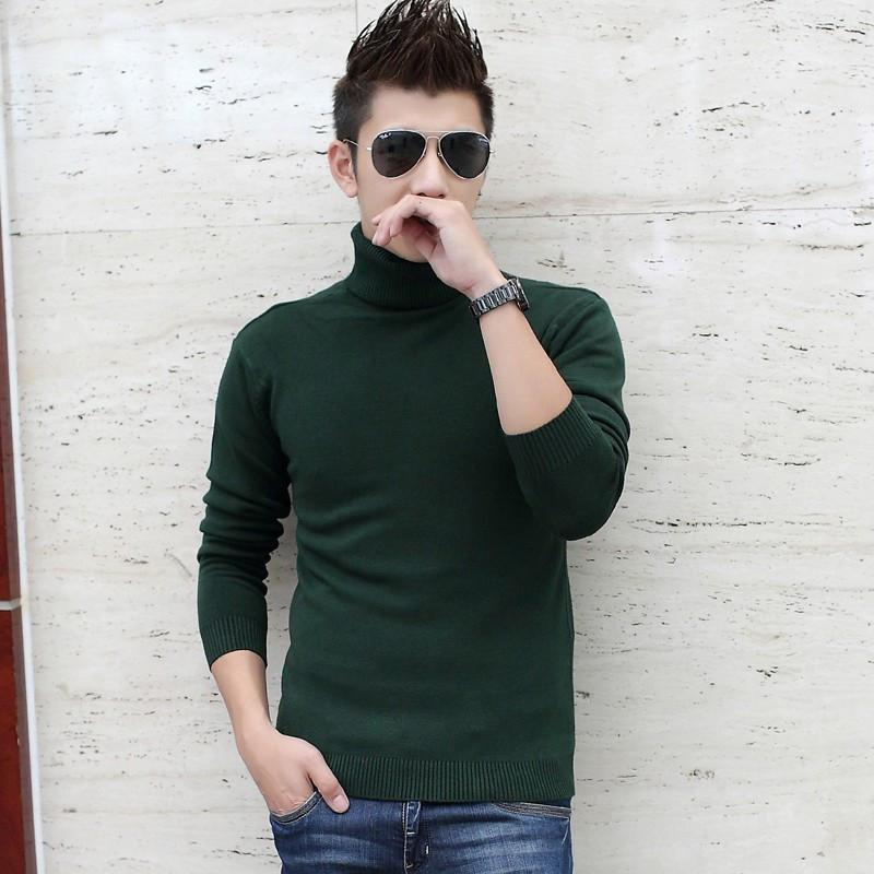 2014秋装新款男装毛线衣韩版修身<em>高领男士毛</em>