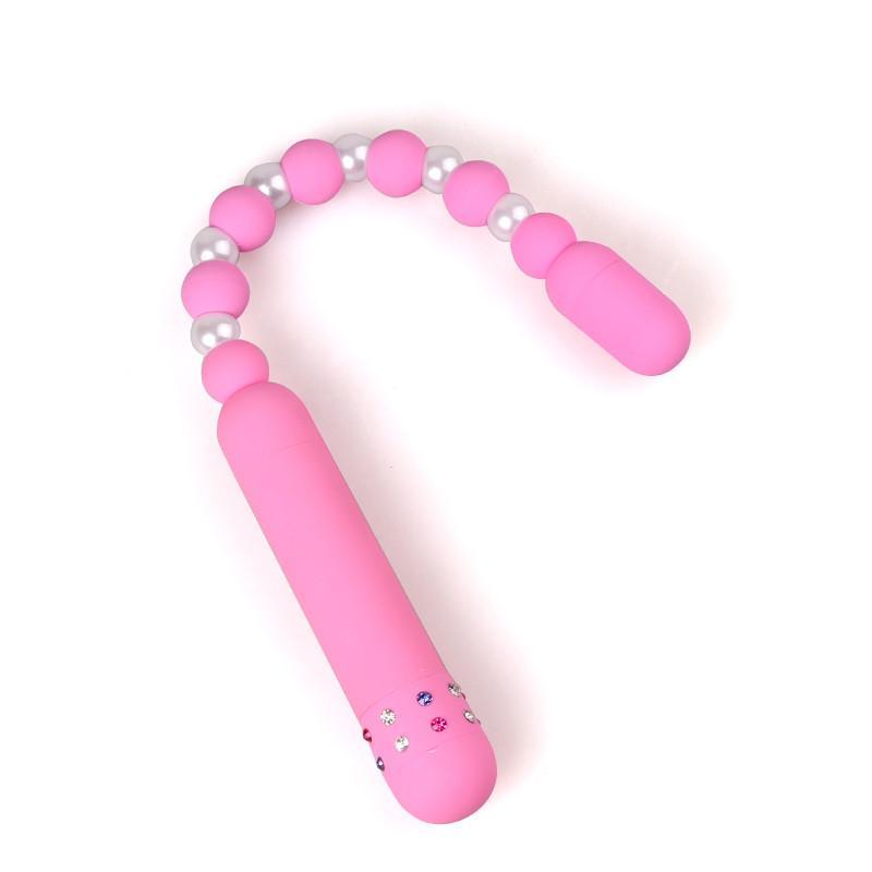 夏奇 钻石挑逗棒(大)女用自慰器后庭拉珠玩具 
