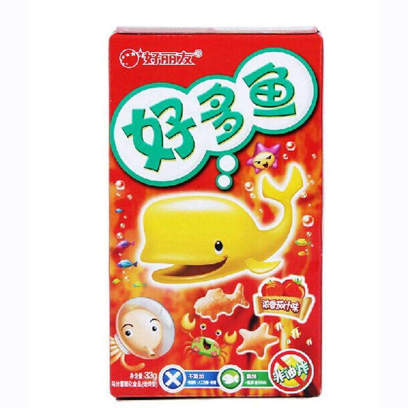 好丽友好多鱼(茄汁)33g【报价、价格、评测、参数】_膨化食品_苏宁易购
