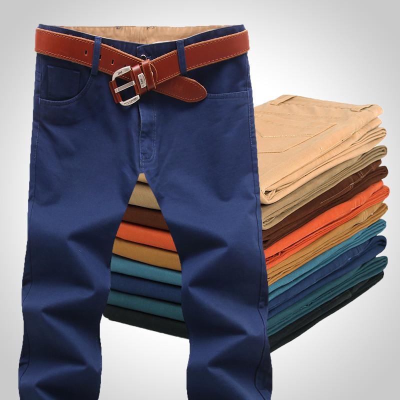 <em>男士</em>休闲裤时尚直筒青年<em>马裤</em>秋天薄款哈伦运动