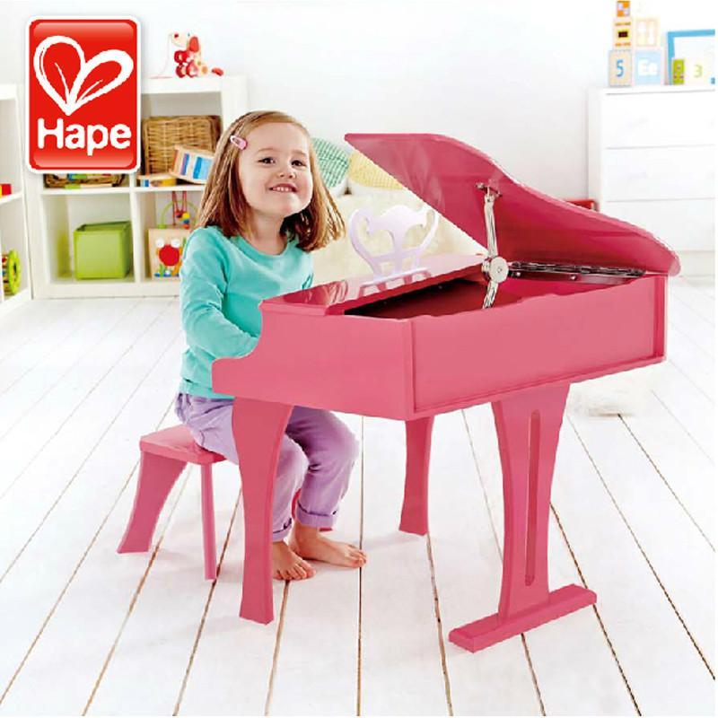 Hape 30键钢琴 粉色 E0319