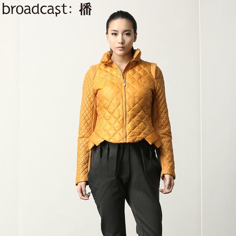 【播】播 橙子泡芙 专柜正品女款羽绒服时尚显
