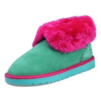 【NGA】NGA2014冬季新款保暖真牛皮羊毛雪