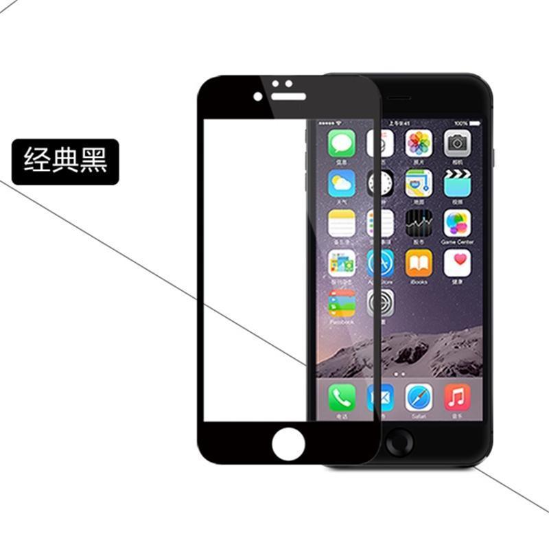 phone6彩膜 iphone6钢化玻璃膜 苹果6全屏膜彩