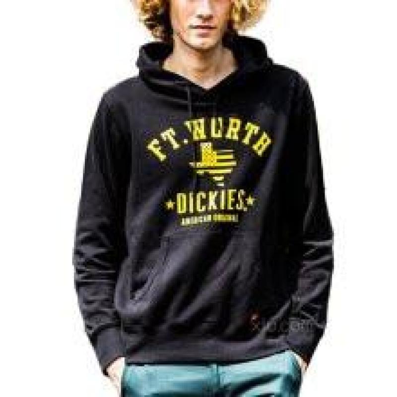 Dickies 帝客 男式套头连帽卫衣 蓝色 S