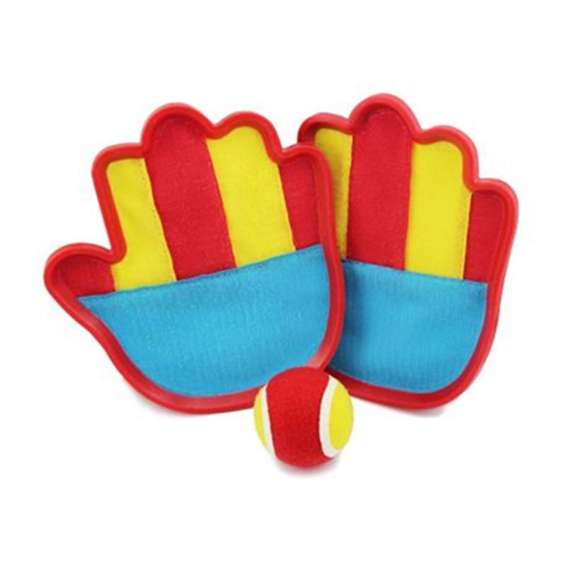 玩具乐巢 手掌粘靶盘粘靶球室内户外儿童玩具