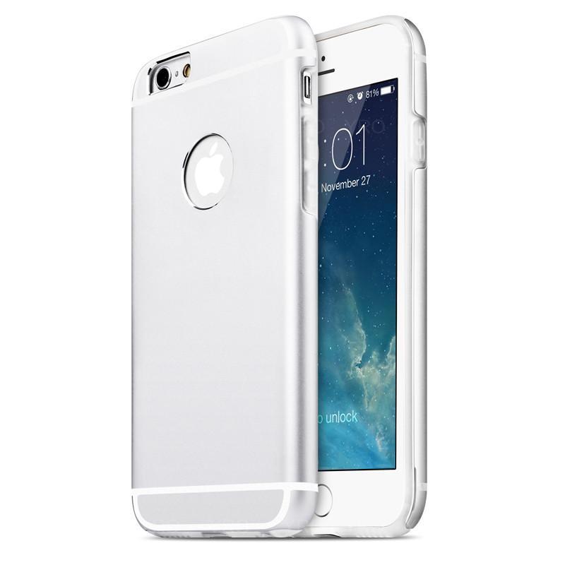 苹果6代背壳iphone6手机壳 金属硅胶 iphone6手机套4.7寸 星光银图片