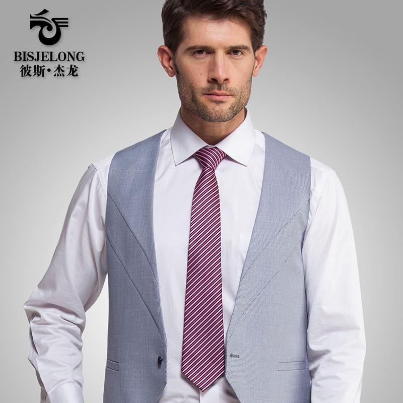 2014秋冬新款 商务休闲<em>男士马甲</em> 英伦时尚<em>西装</em>