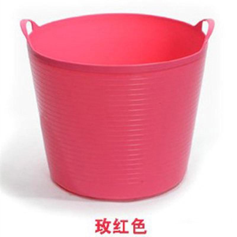 普润 带出水口超大号环保塑料宝宝洗澡桶 泡澡桶婴儿儿童洗澡桶洗澡盆沐浴 枚红【报价、价格、评测、参数】_收纳用品_苏宁易购